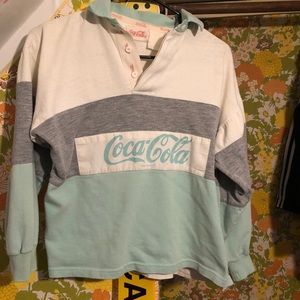 Vintage Coca Cola rugby!